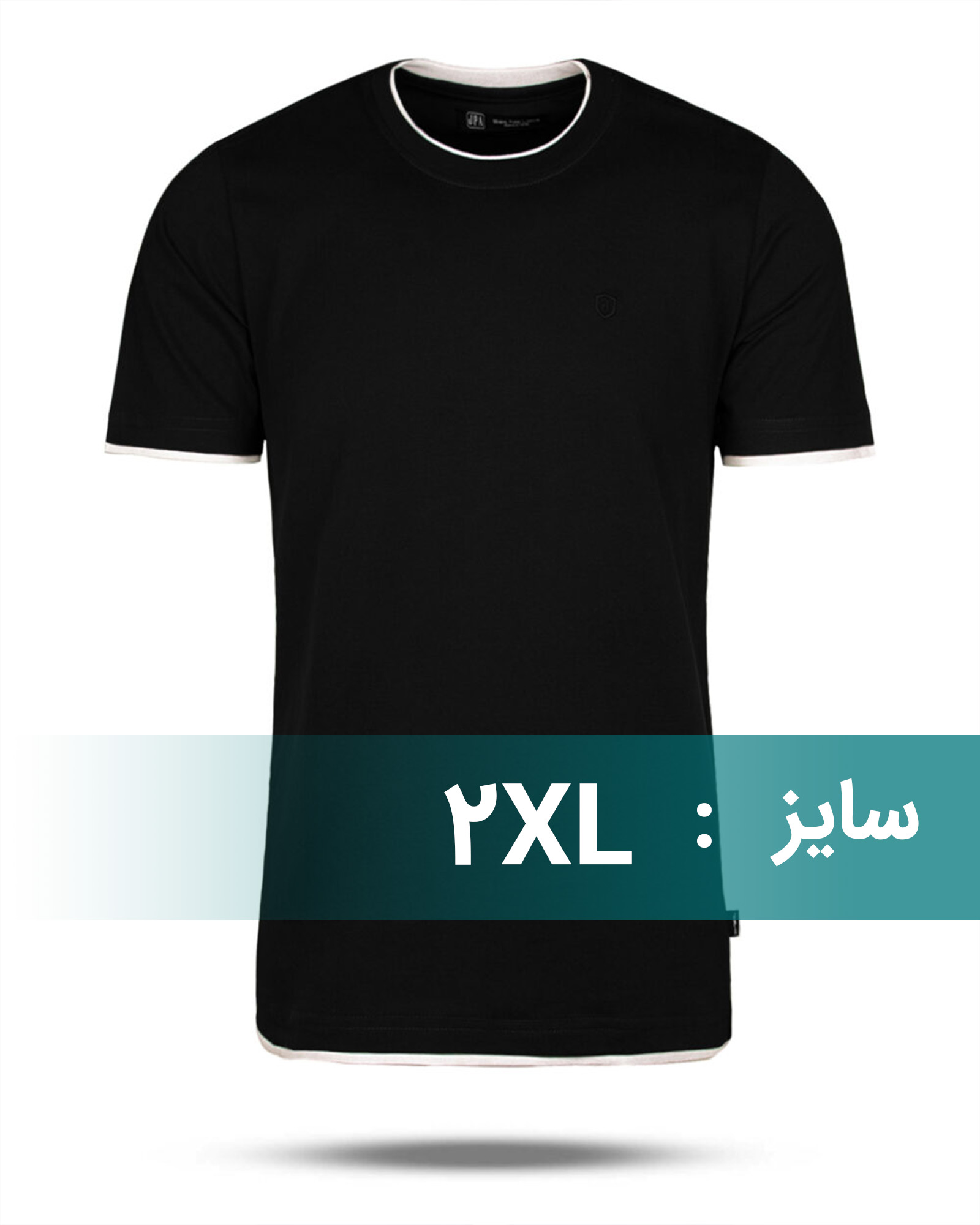 تیشرت بیسیک مردانه 0216 - مشکی