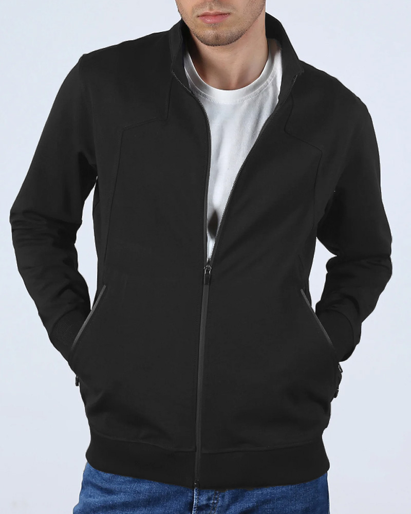 سویشرت مردانه 1025 - مشکی