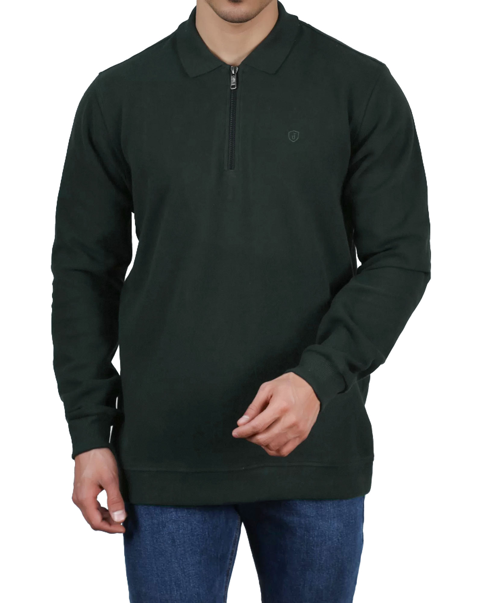 بلوز مردانه دورس 2153 - یشمی پررنگ