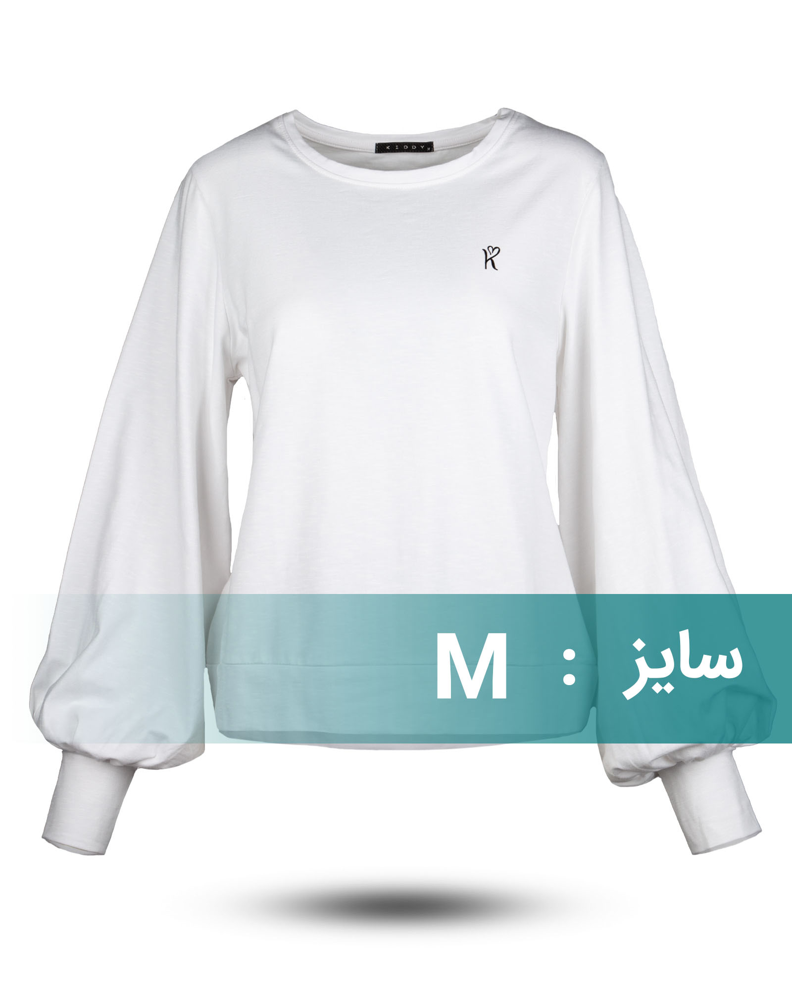 بلوز زنانه 1307 - سفید