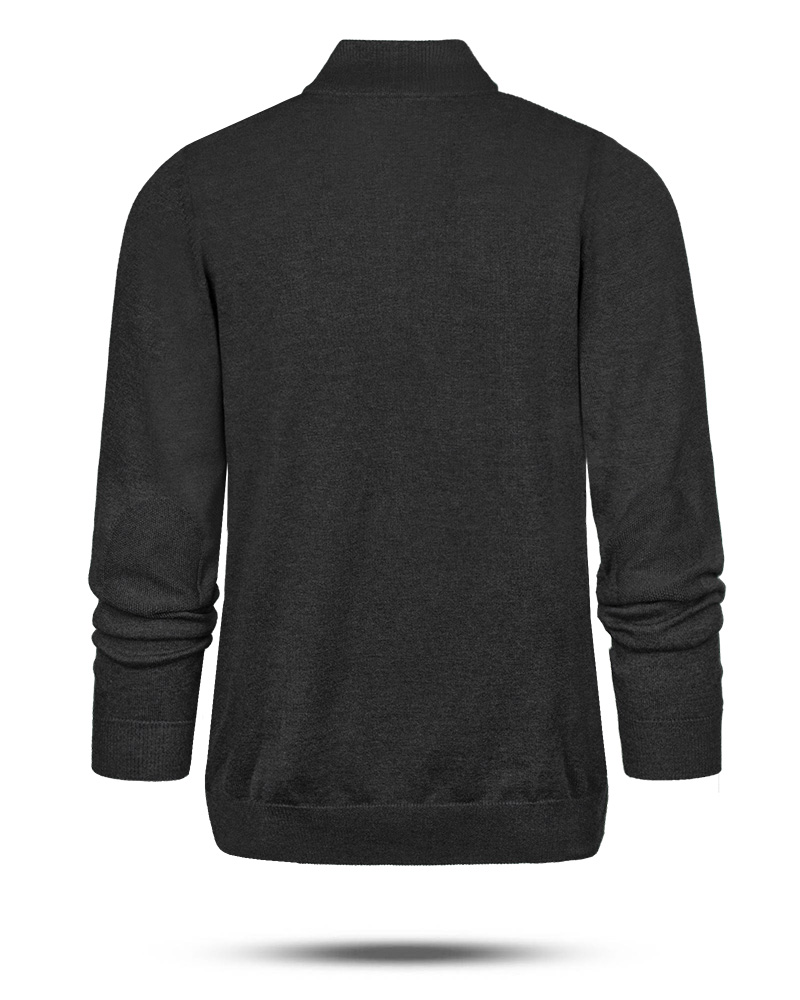 ژاکت بافت مردانه یقه سه سانت