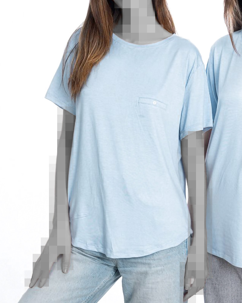 تیشرت ساده زنانه لاکرا