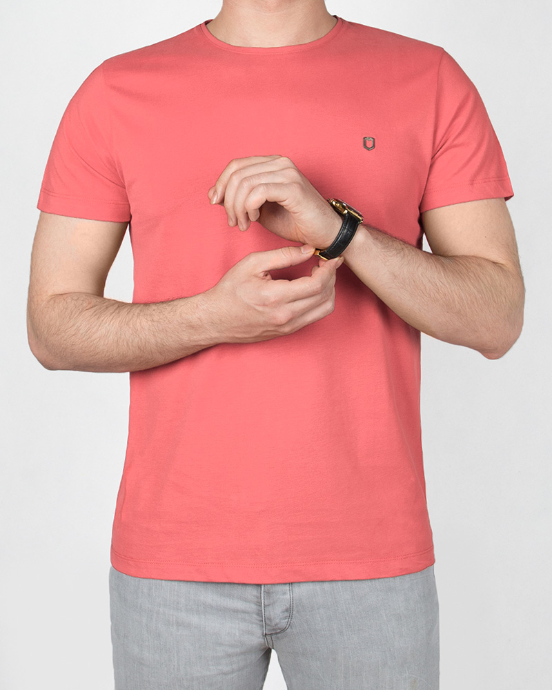 تیشرت بیسیک مردانه 2350new-t1 - مرجانی