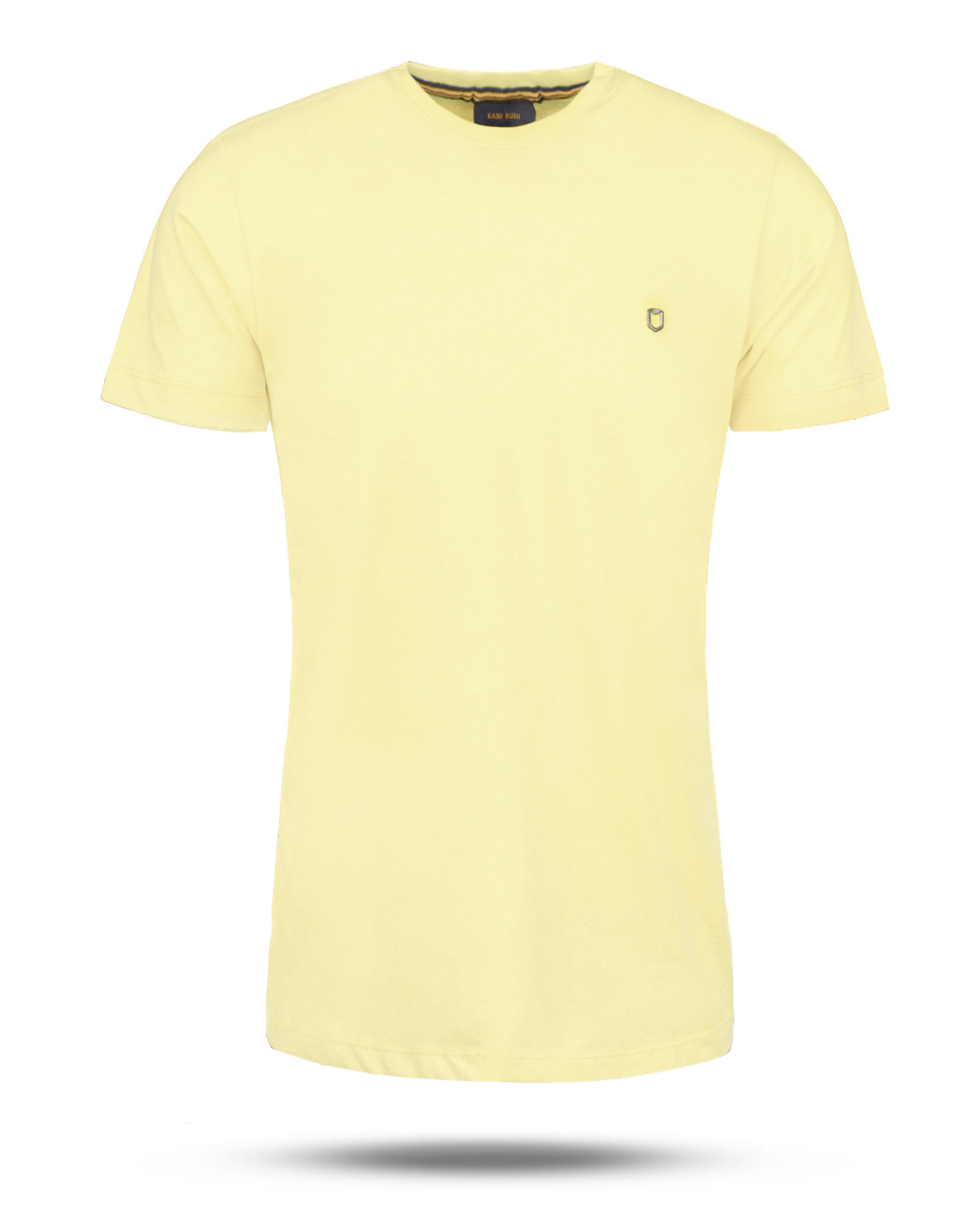 تیشرت بیسیک مردانه طیف زرد و نارنجی 2350new-t5 - زرد روشن