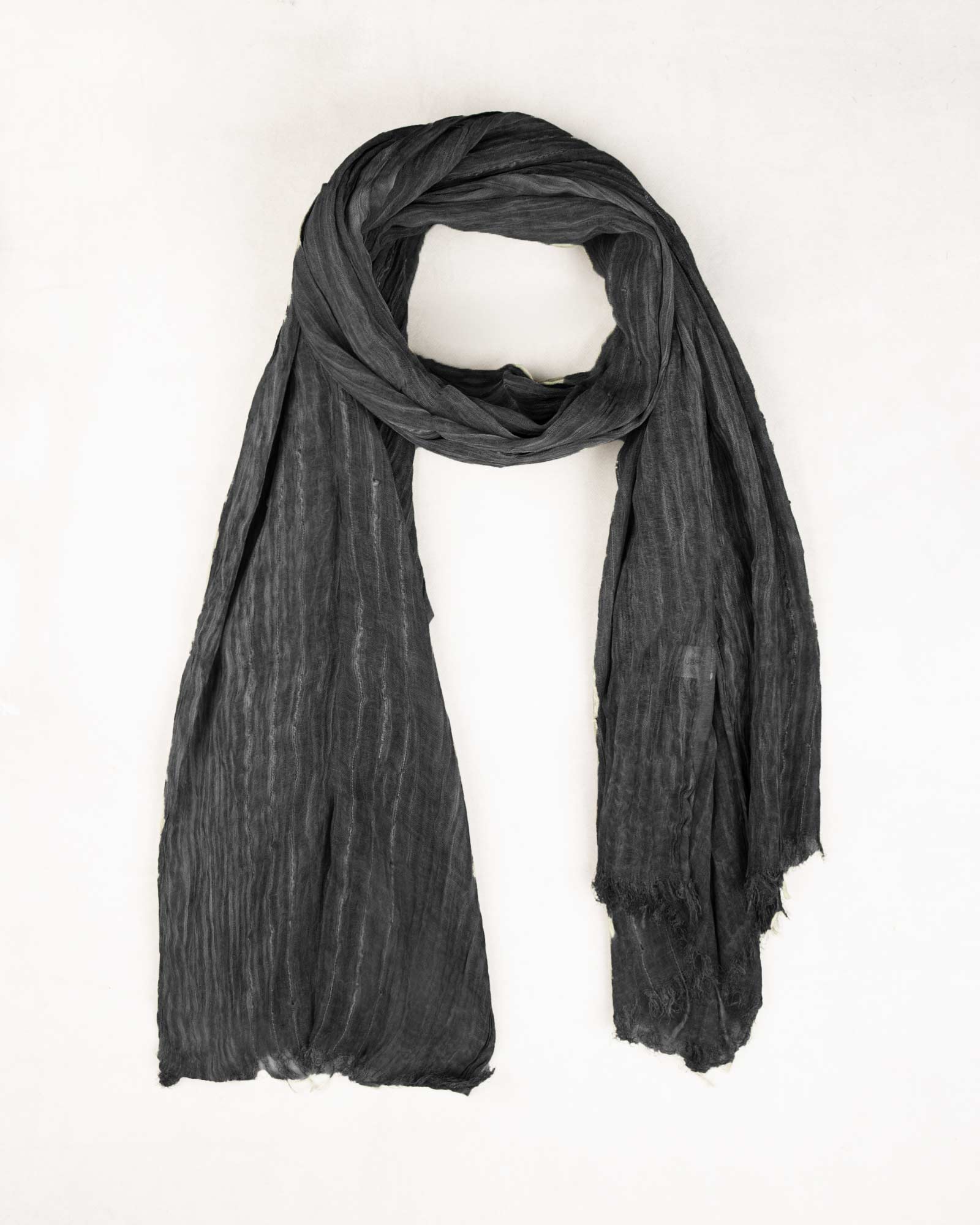 شال نخی سنگشور زنانه 4559 - مشکی