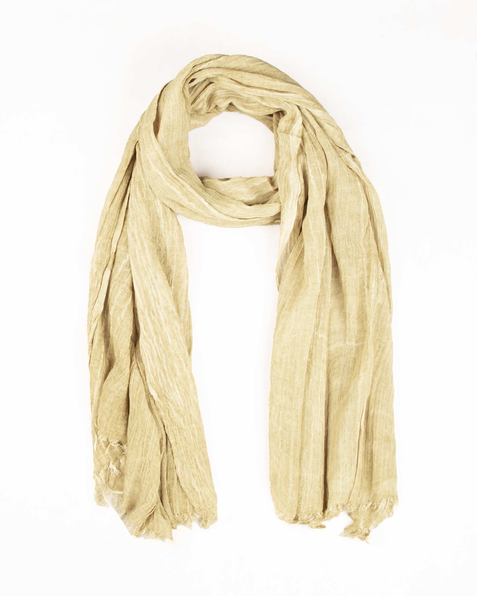 شال نخی سنگشور زنانه 4559 - کرمى