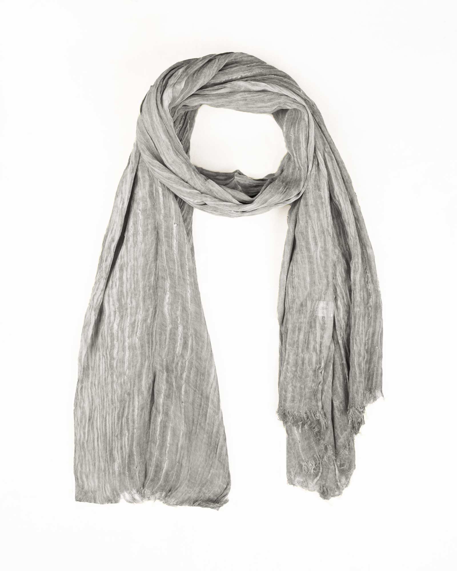 شال نخی سنگشور زنانه 4559 - طوسی