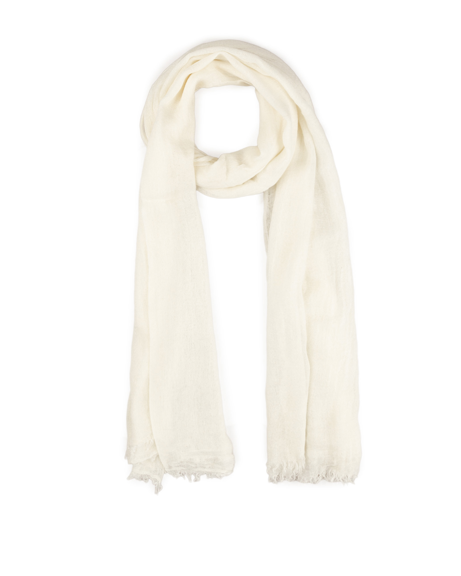 شال ساده نخی زنانه 4693 - شیرى