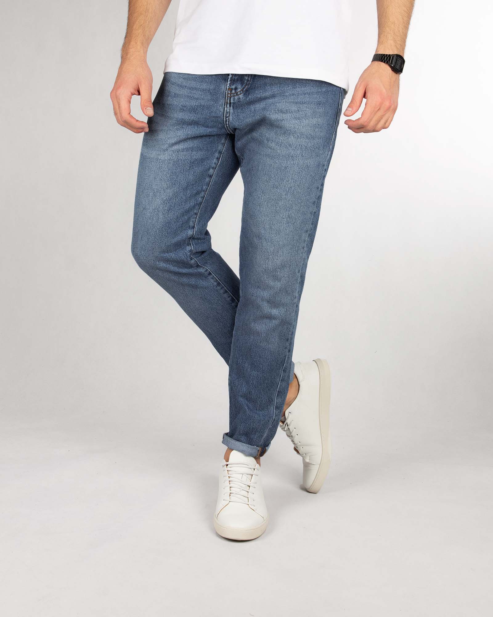 شلوار جین مردانه ms558 - آبی