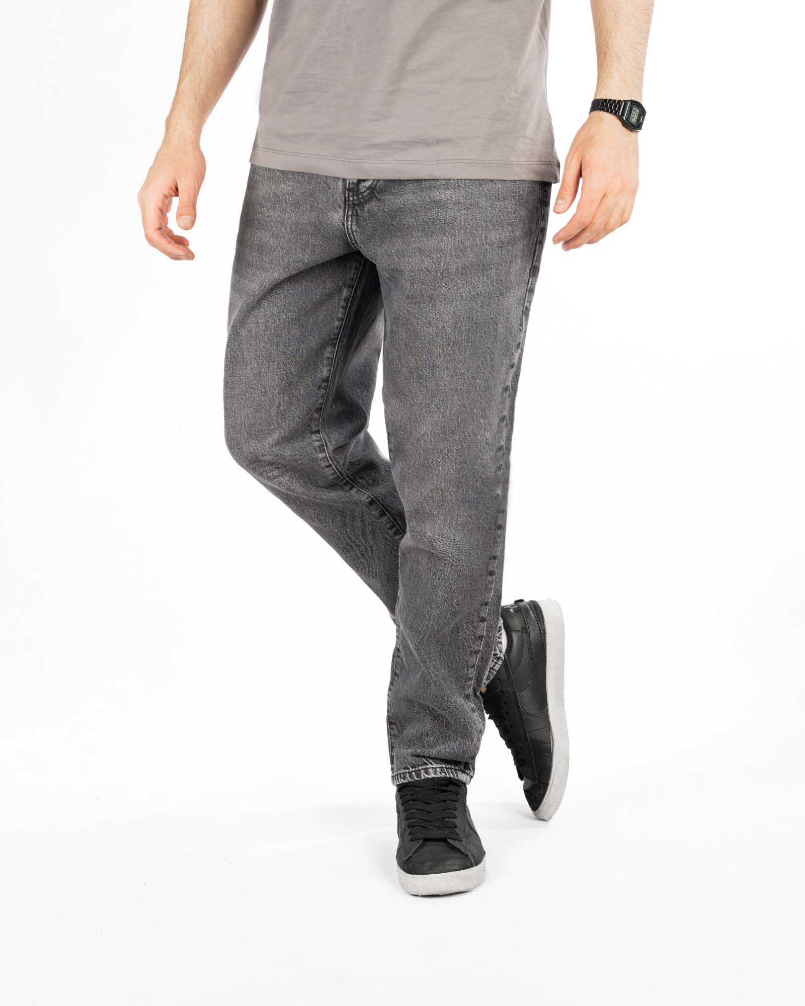 شلوار جین مام استایل مردانه vk027221 - دودى