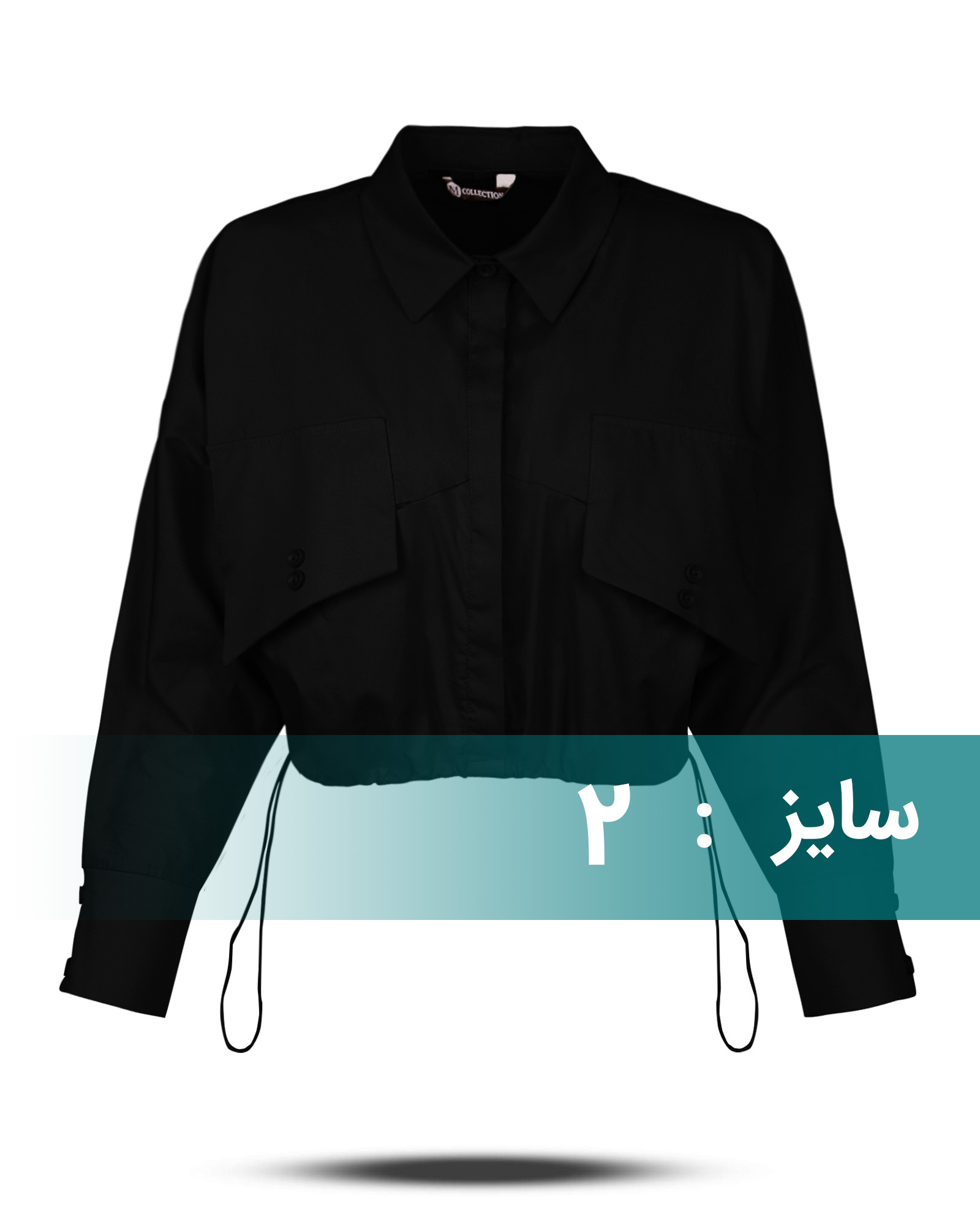 شومیز اسپرت زنانه 1158 - مشکی