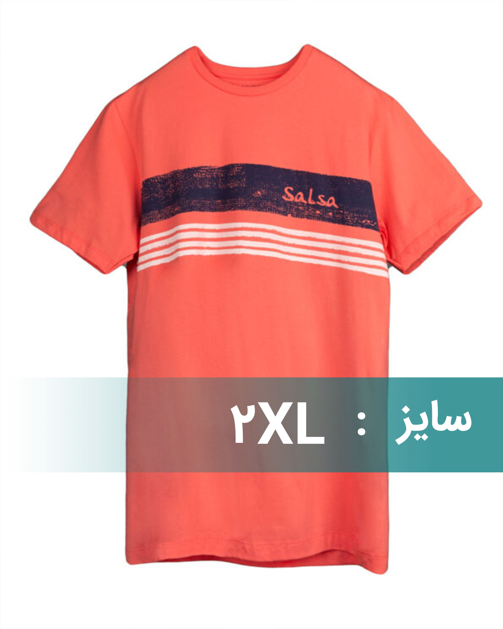 تیشرت مردانه R98-T6 - گلبهی