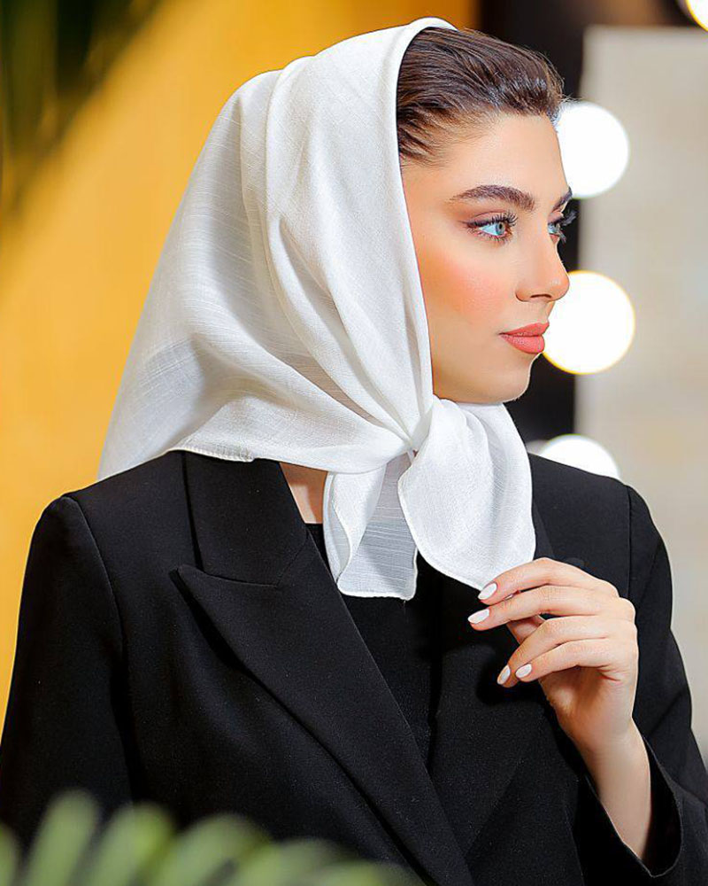 روسری مینی زنانه اسلپ نخ