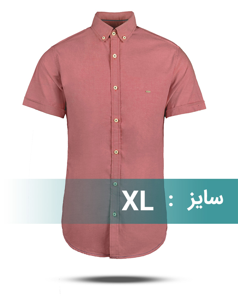 پیراهن آستین کوتاه مردانه 11041-T3 - کالباسی