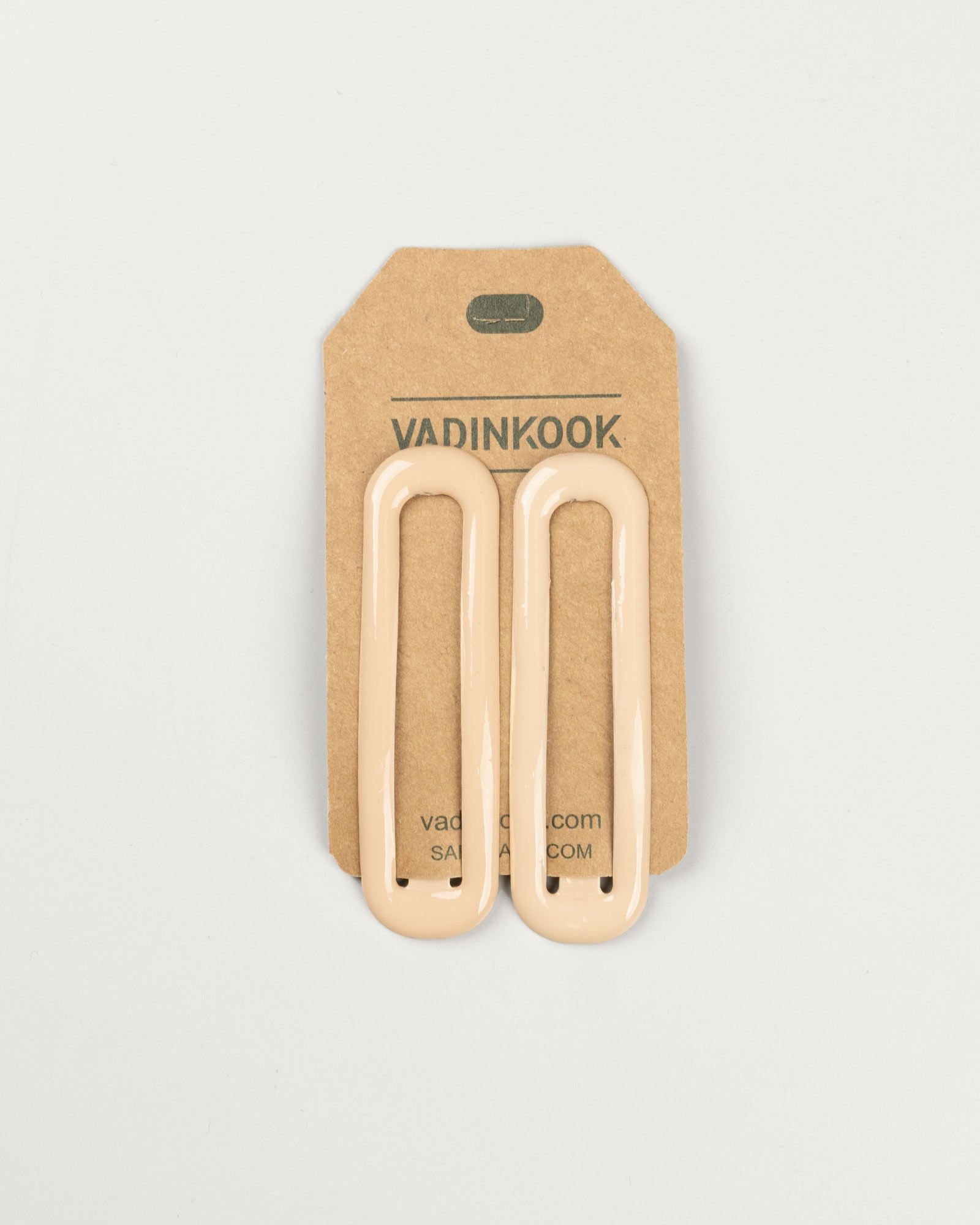 گیره سر لاکی دوتایی 075652 - کرمى