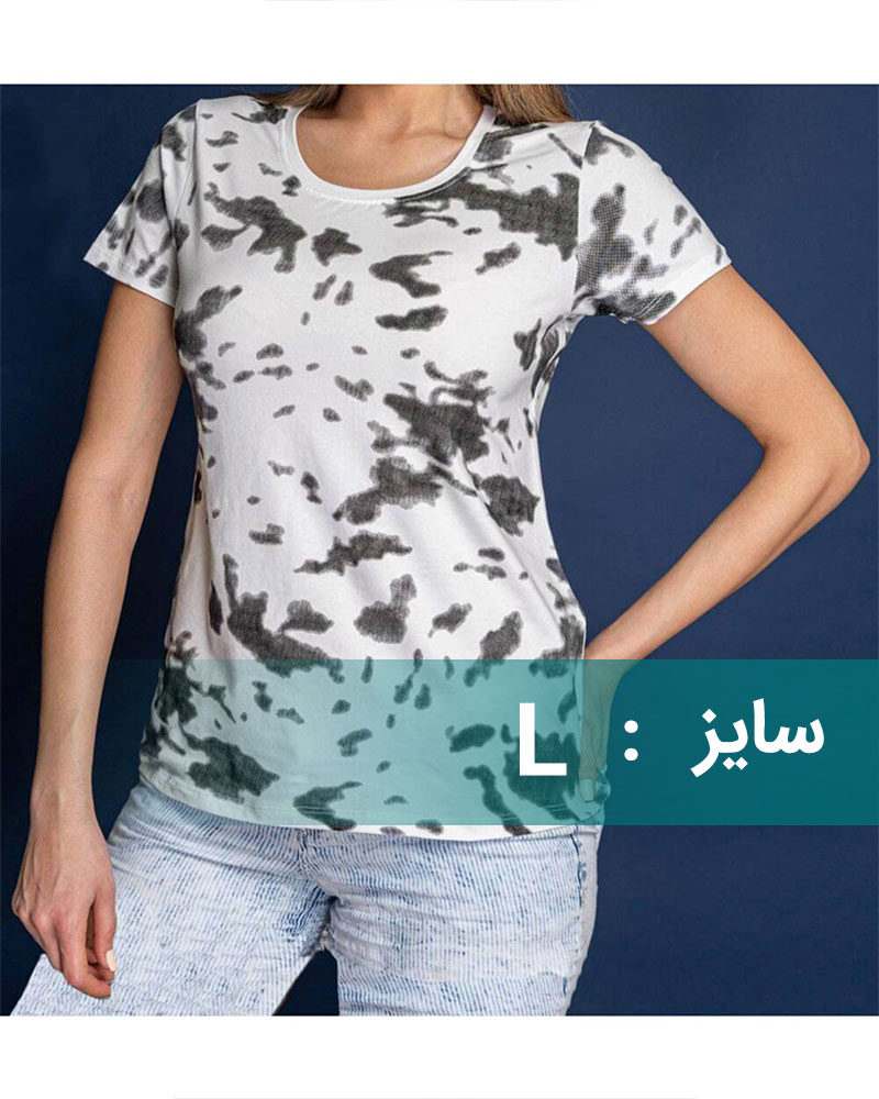 تیشرت زنانه 1292 - مشکی