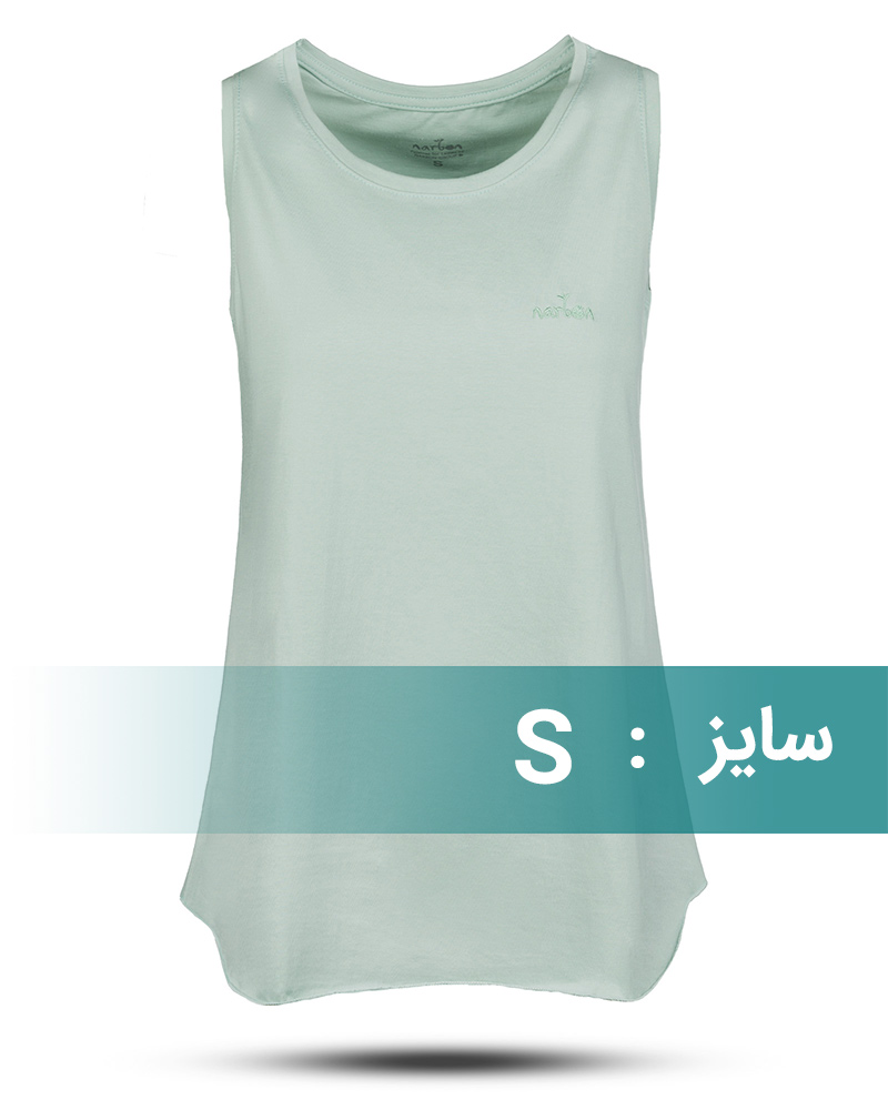 تاپ نخی زنانه 3024 - سبز زمردی