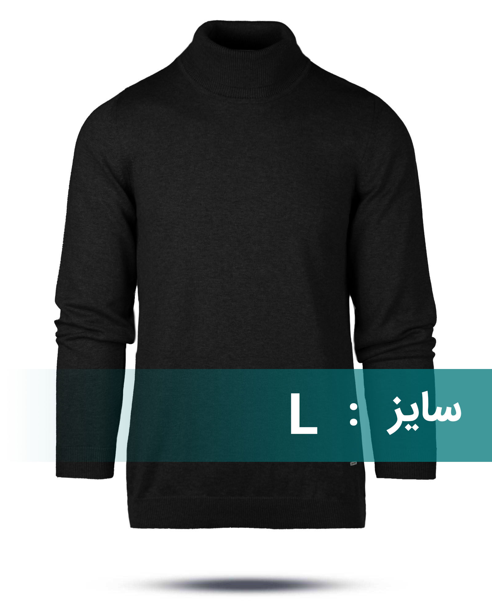 پلیور بافت مردانه vk02811 - مشکی