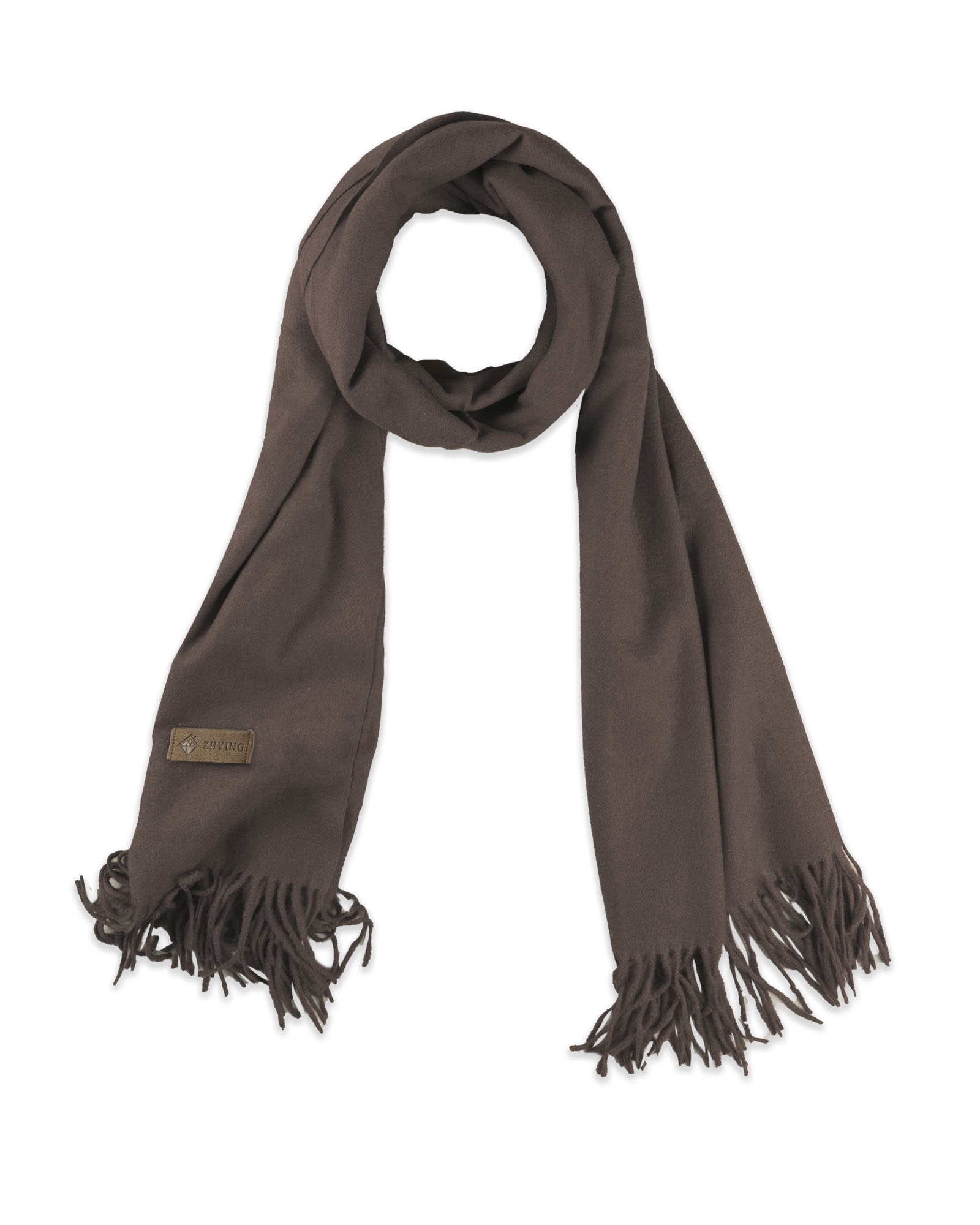 شال زنانه موهر 5045 - قهوه‌ای تیره