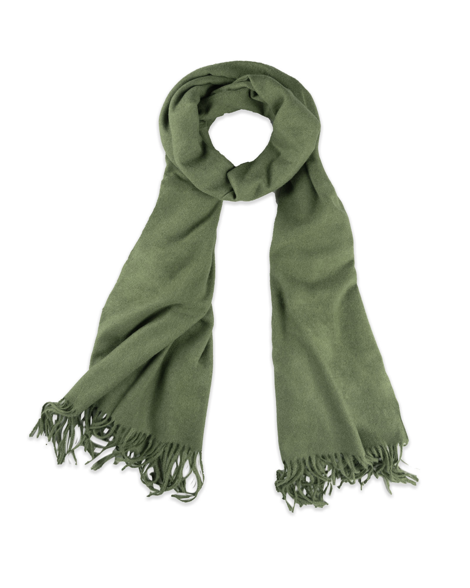 شال زنانه موهر 5045 - زیتونى