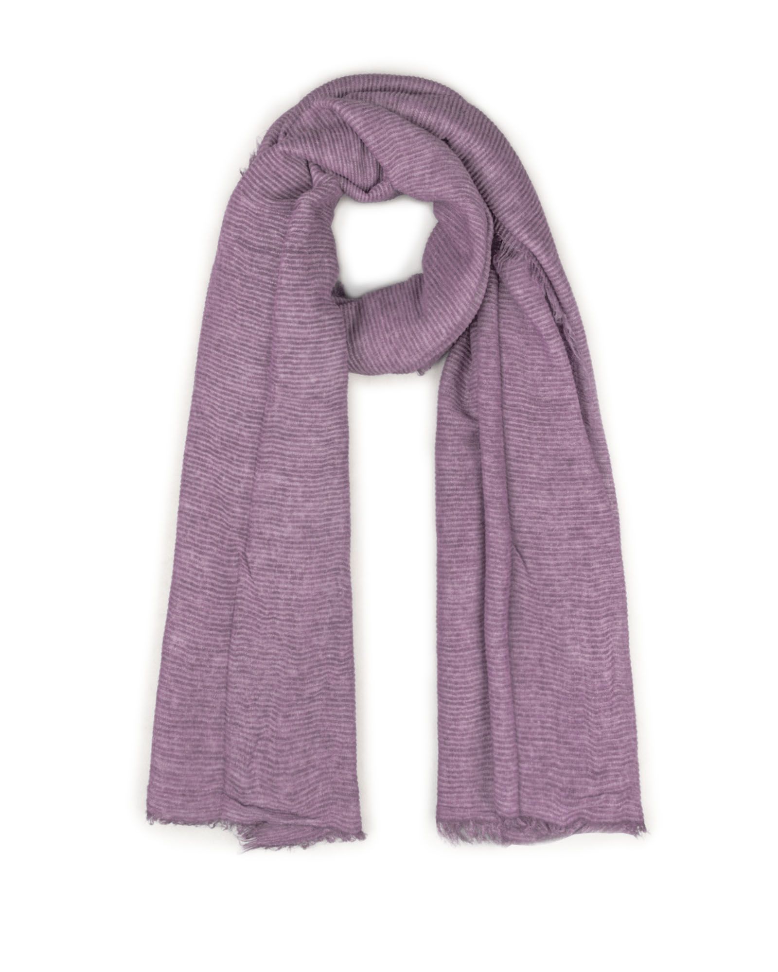 شال زنانه کنفی کبریتی4431 - بنفش