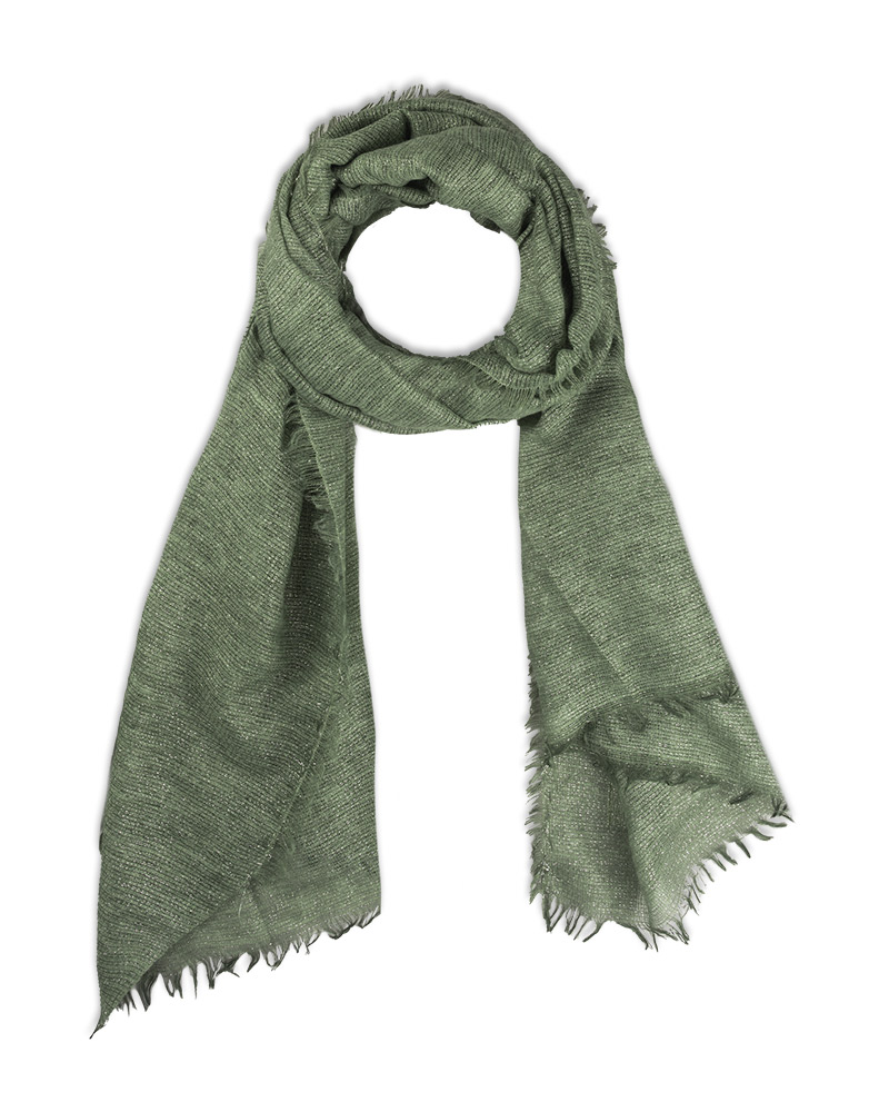 شال موهر زنانه شاین دار 4979 - زیتونى