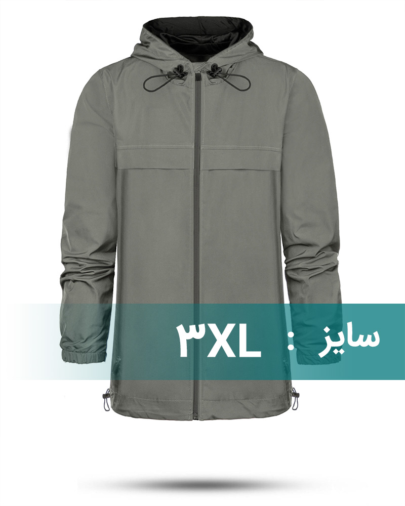 سویشرت اسپرت مردانه 2002 - خاکستری