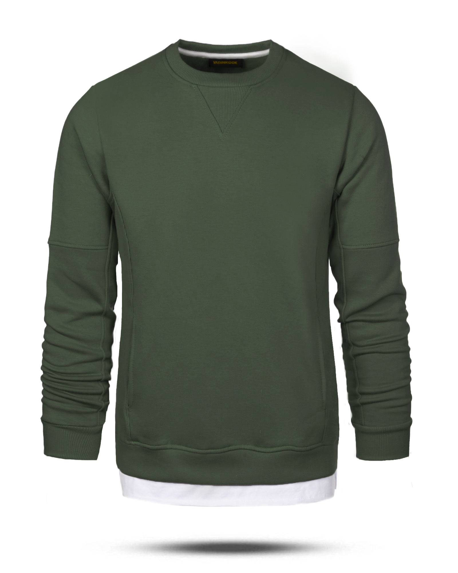 بلوز دورس مردانه vk021294 - زیتونی سیر