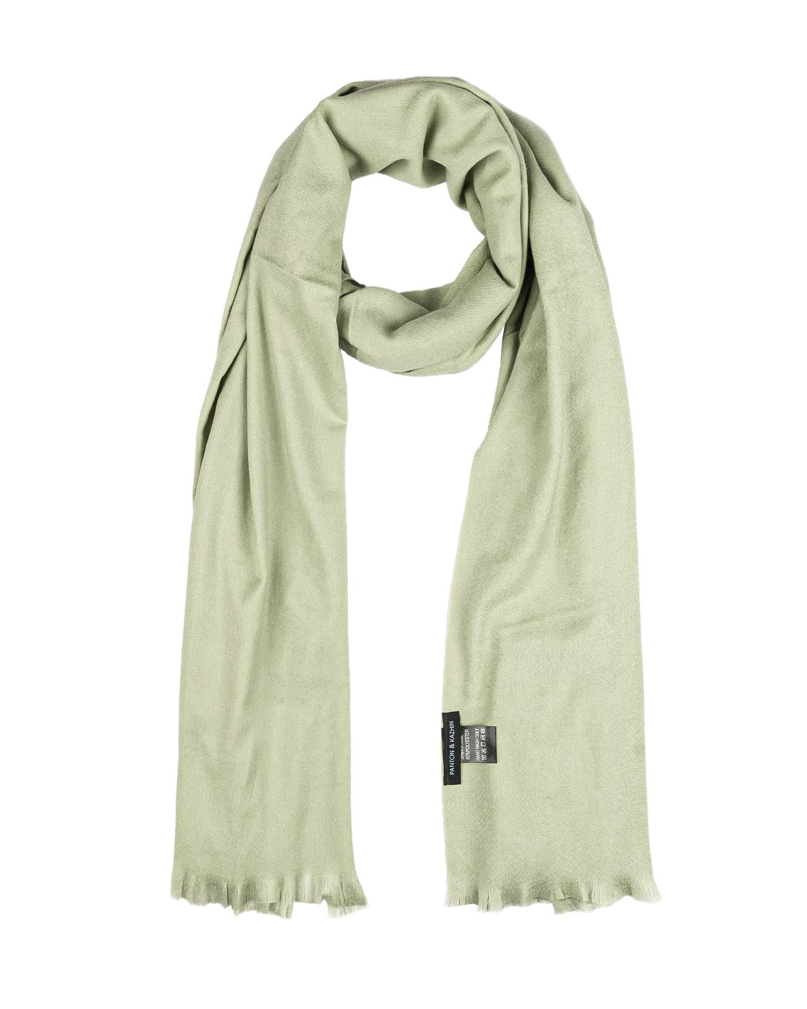 شال ساده فوتر زنانه 5046 - سبز دریایی