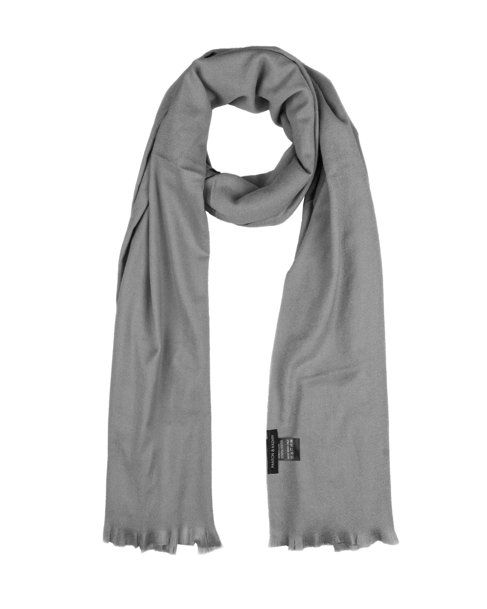 شال ساده فوتر زنانه 5046 - ملانژ