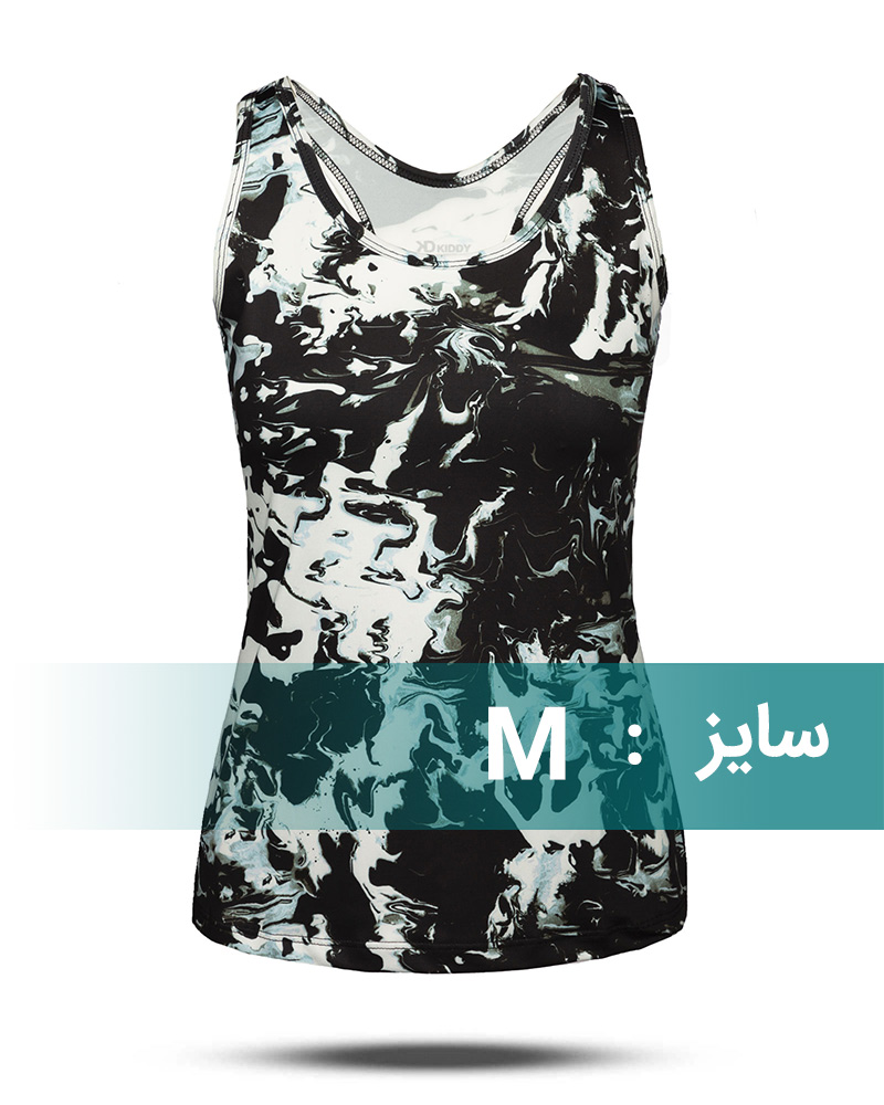 تاپ زنانه اسپرت 1688 - مشکی