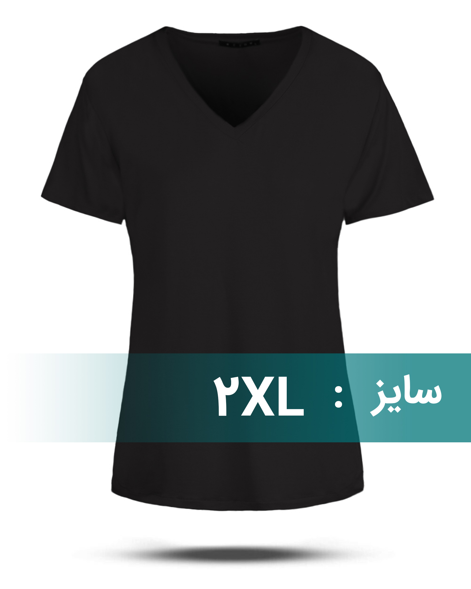 تیشرت ساده زنانه 2151 - مشکی