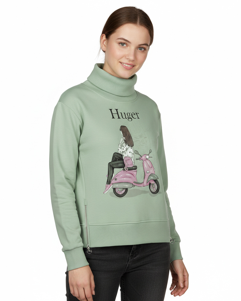 بلوز دورس زنانه 0135 - سبز زمردی