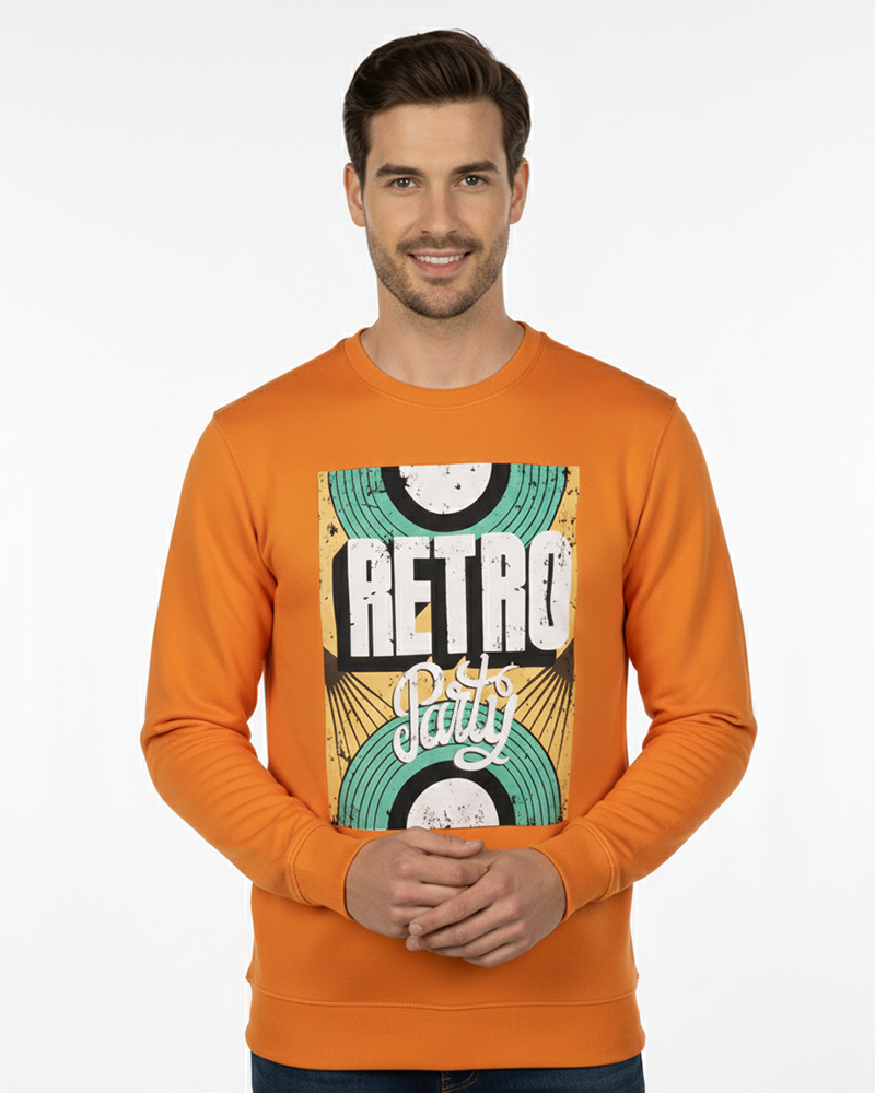 پلیور دورس مردانه 01869 - آجری