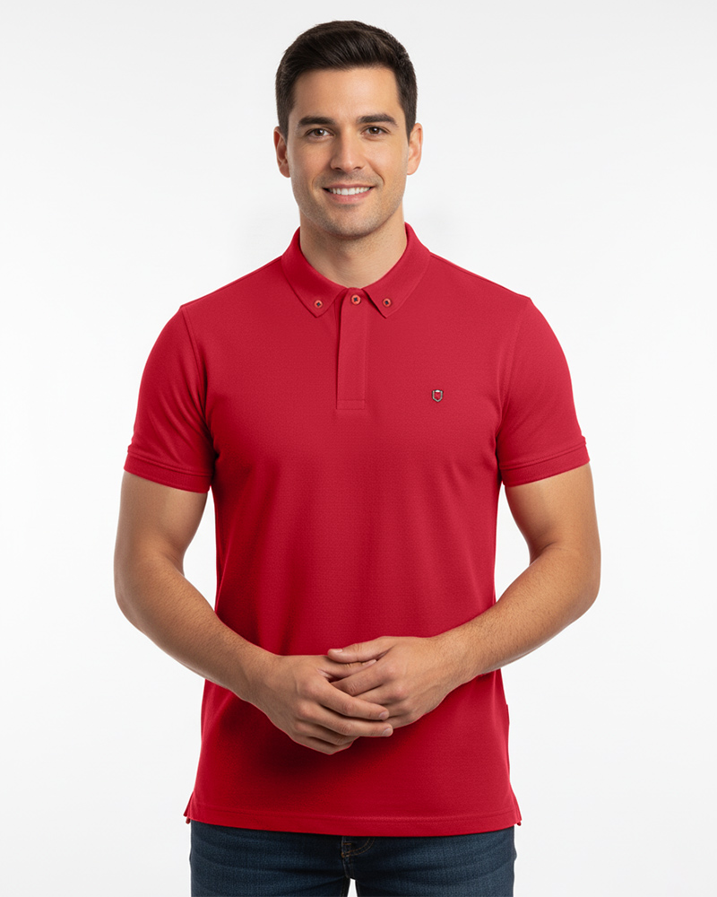 پولوشرت مردانه 0975 - قرمز