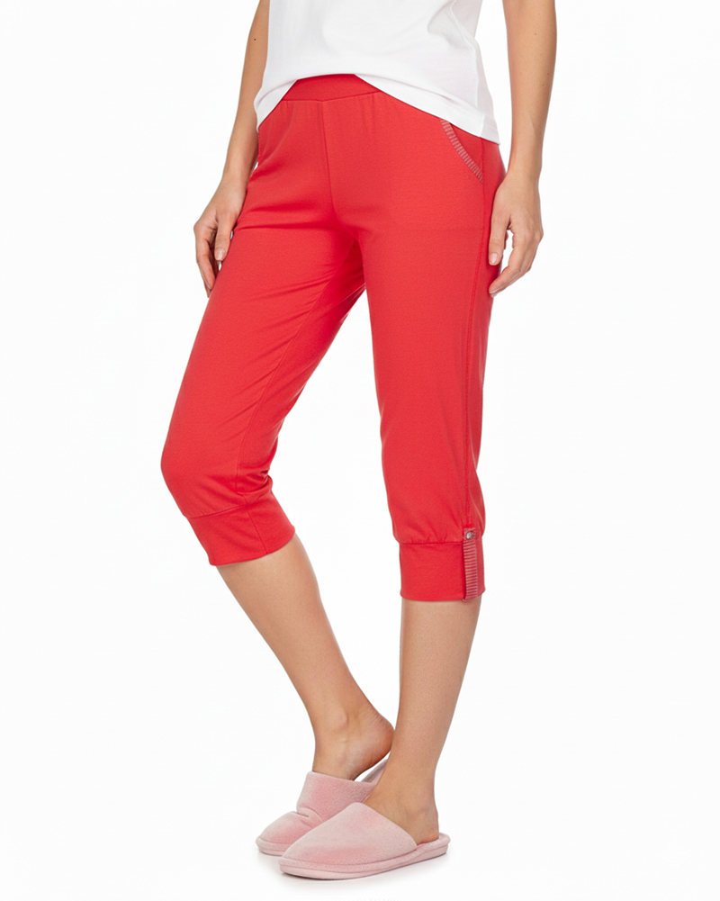 شلوارک زنانه 1296 - گلبهی