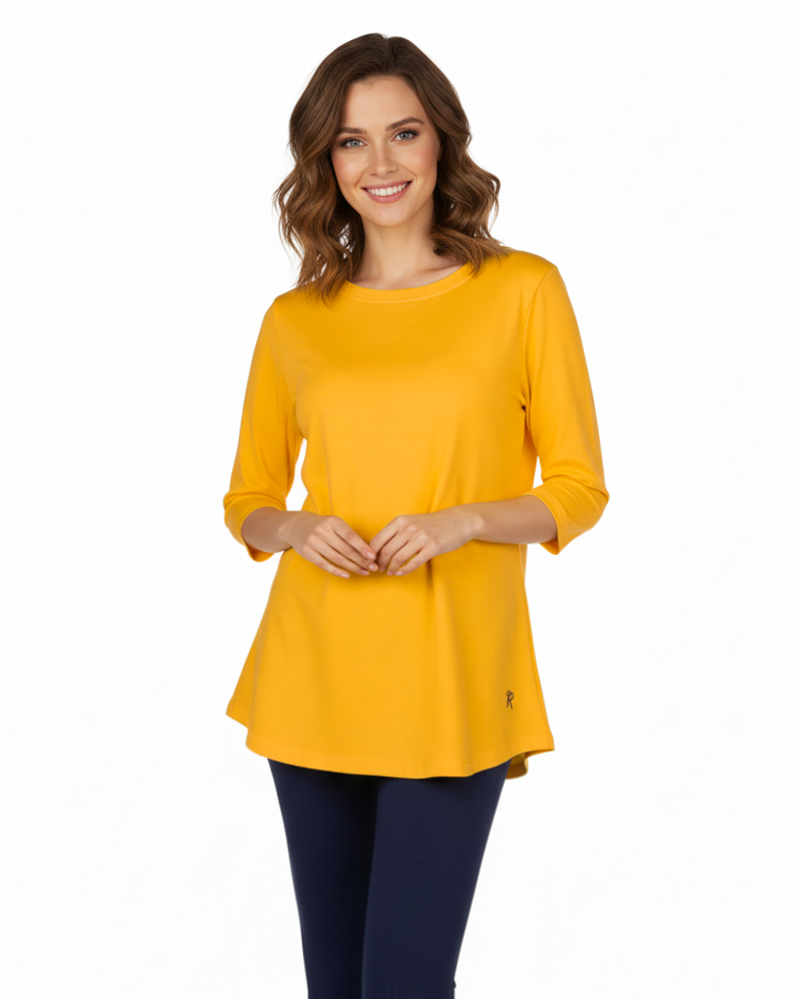 تیشرت زنانه 1306 - نارنجی