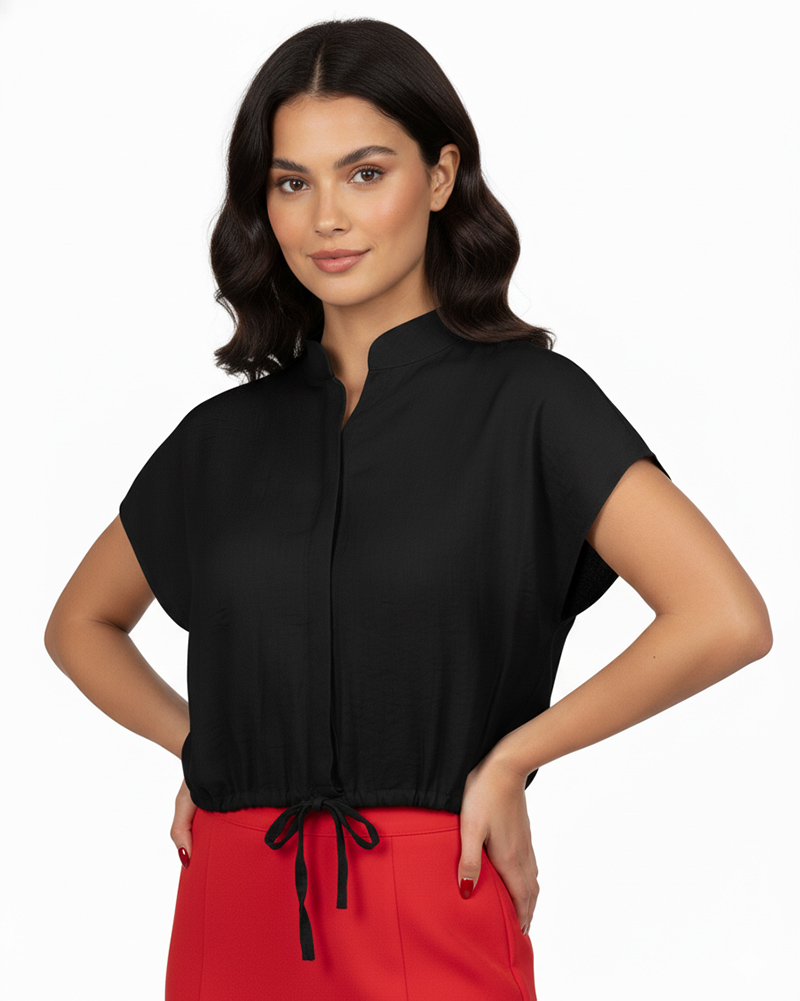 شومیز مجلسی زنانه 649 - مشکی