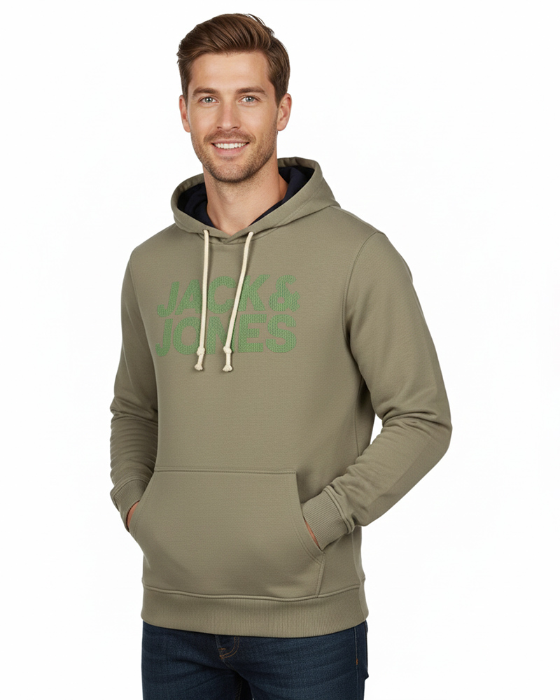هودی مردانه 99283 - زیتونى