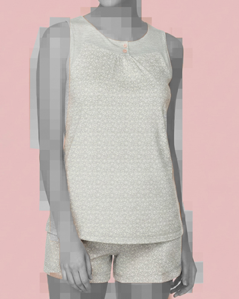 ست تاپ و شلوارک زنانه 0881