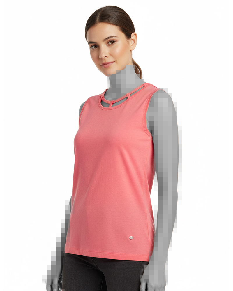 تاپ راحتی زنانه 1464 - صورتی