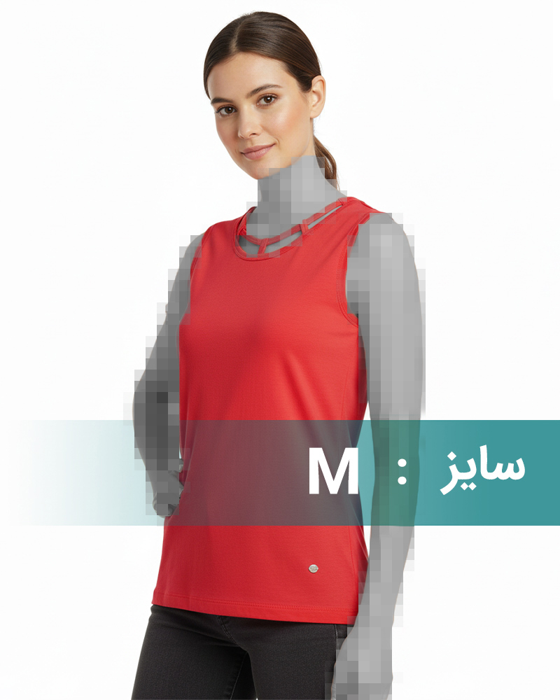 تاپ راحتی زنانه 1464 - صورتی تیره