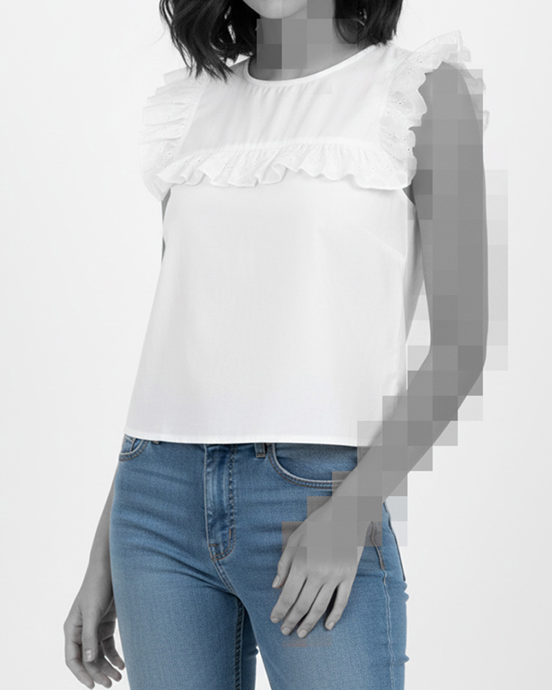 تاپ نخی عروسکی زنانه 302143