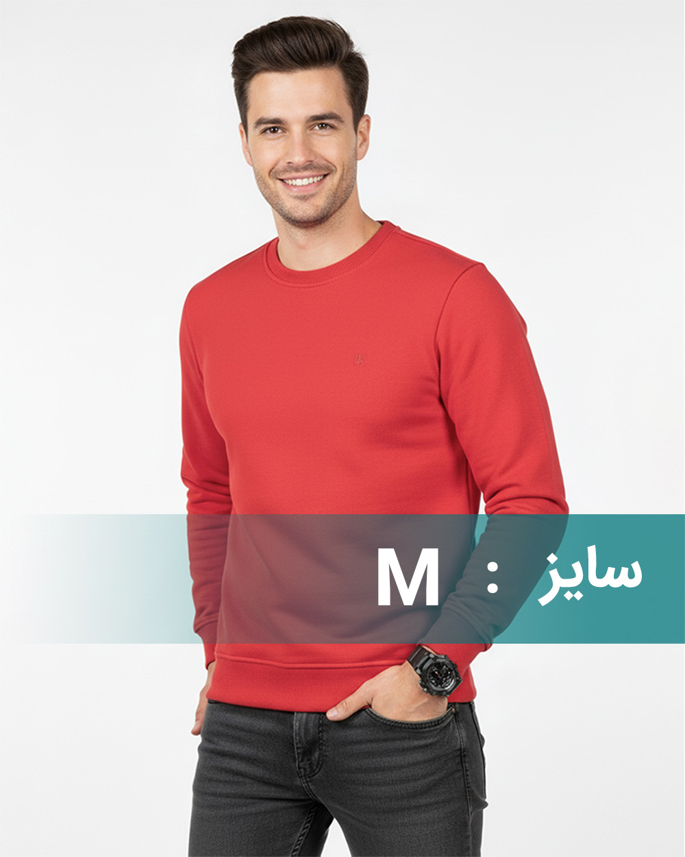 پلیور مردانه دورس توکرکی 5006 - ارغوانی روشن