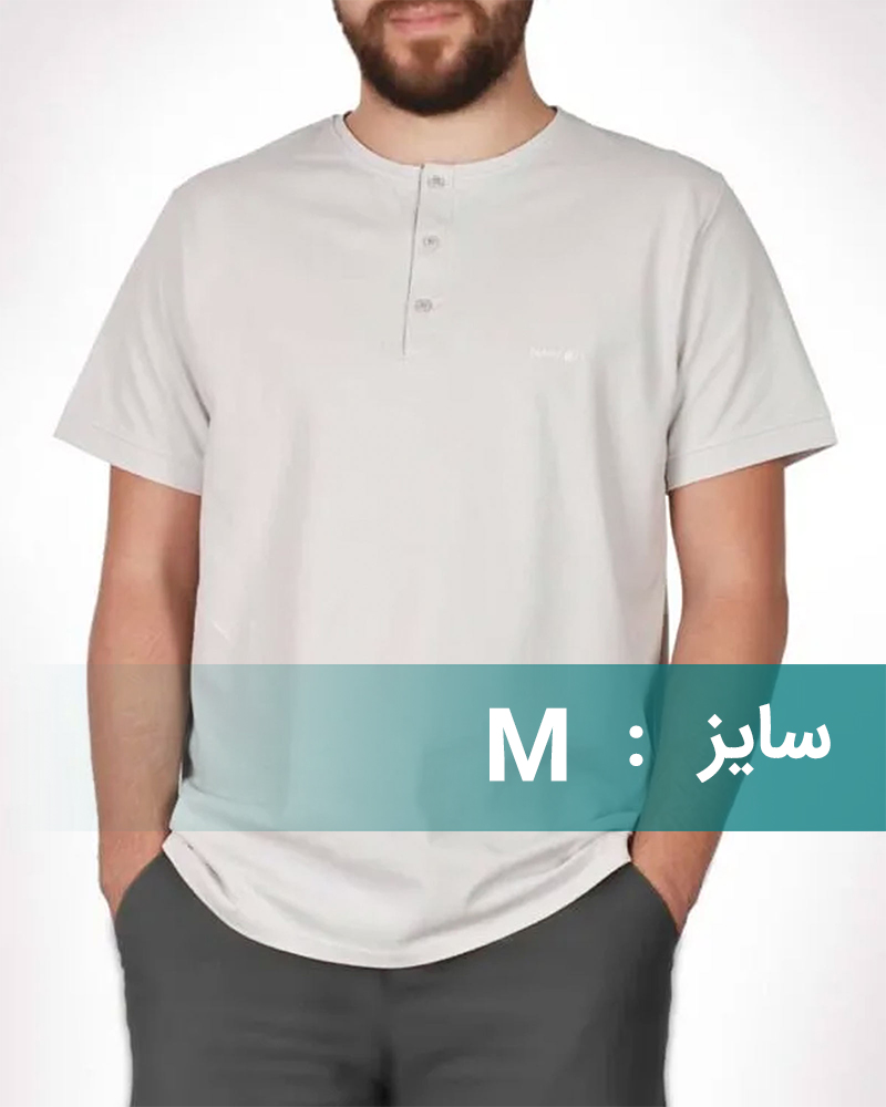 تیشرت مردانه پارسا 7044 - کتانی