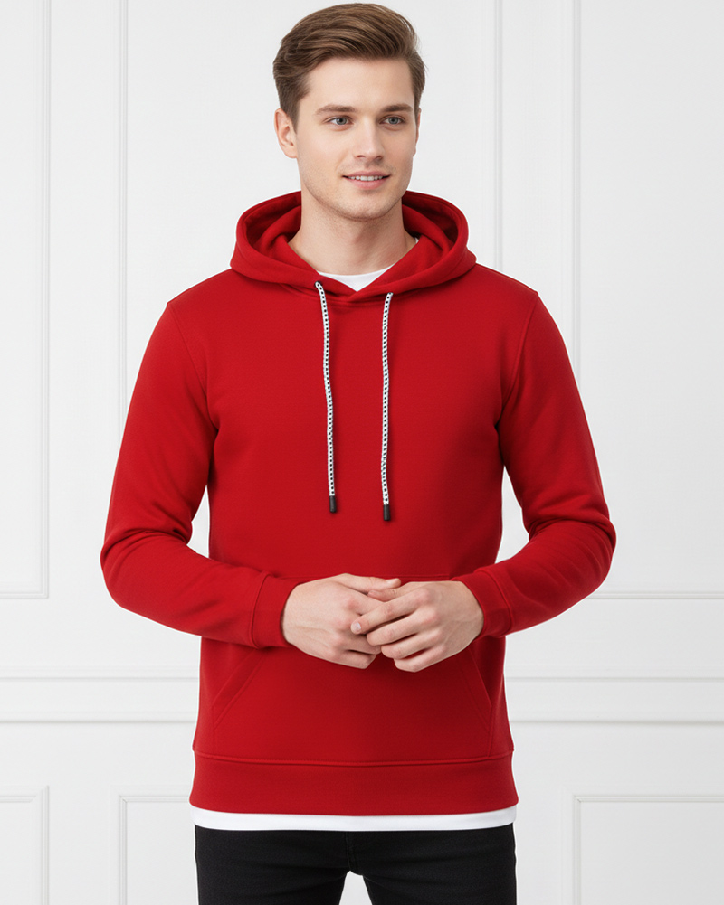 هودی دورس مردانه 0072 - قرمز
