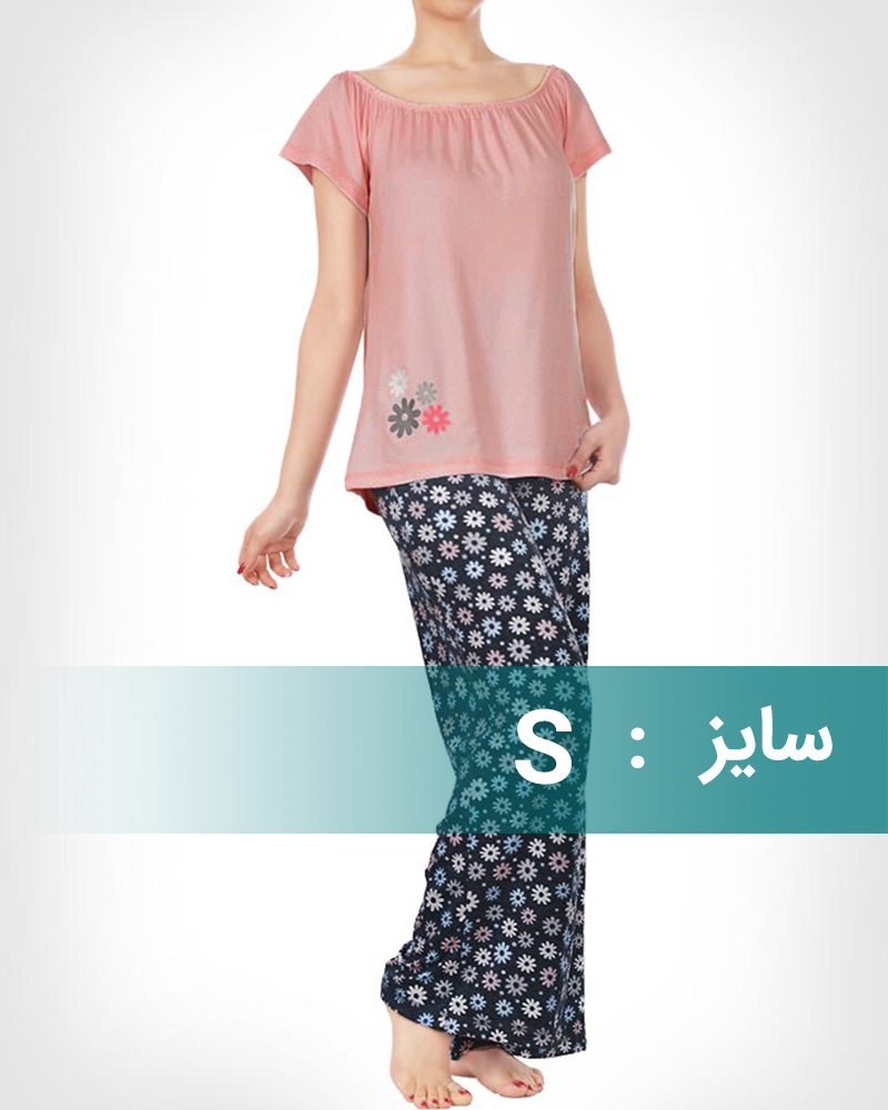 ست تاپ شلوار زنانه 0666 - صورتی