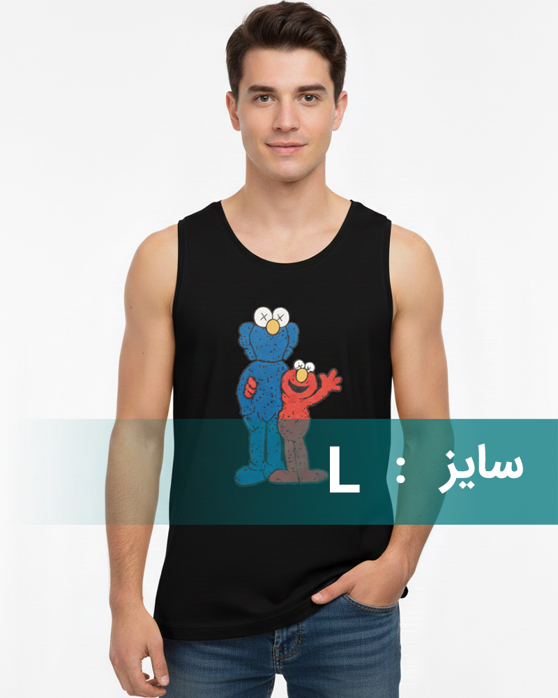 تاپ مردانه VKC135-T1 - مشکی