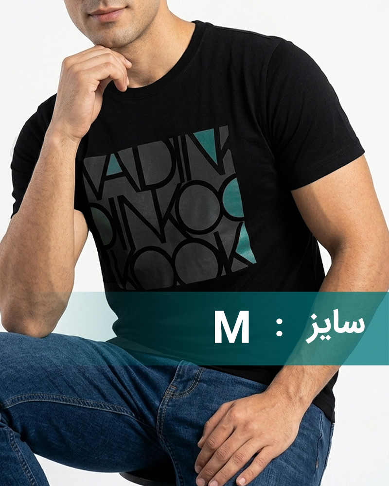 تیشرت اسپرت مردانه 00706 - مشکی