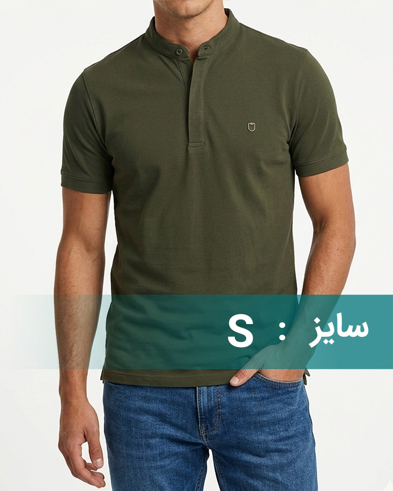 پولوشرت جودون مردانه 1503 - یشمی